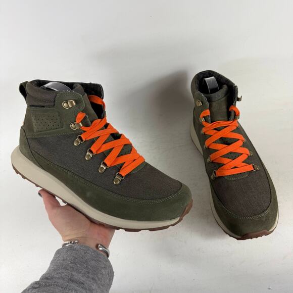 Merrell Waitsfield Chukka Boot Mens 10 Green Gray Lace Up Round Toe Hiking Shoes - Picture 1 of 10